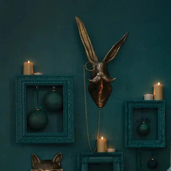 Eric the Hare - Authentic E&E Eloise Collection Bronzed Aluminum Wall Mount