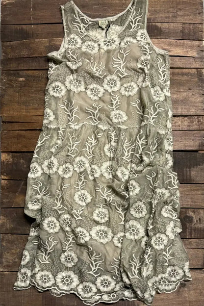 Garden Bliss Dress, Vintage Stone O/S - Jaded Gypsy