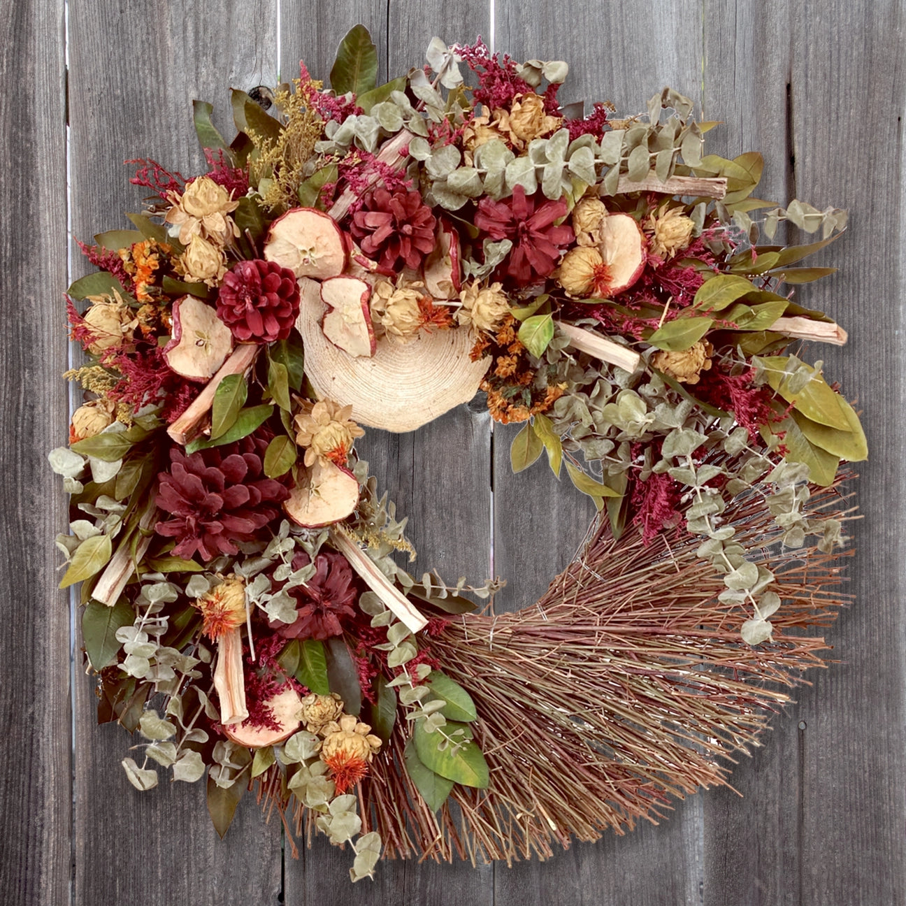Natural Apple Orchard Wreath (Call to Reserve Yours!)