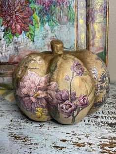 TBD Embellished Pumpkin