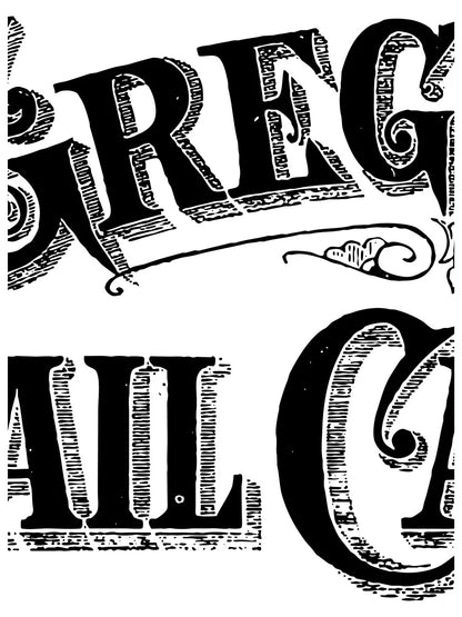 Gregory's Catalogue - 8 Sheet - IOD Paint Inlay™