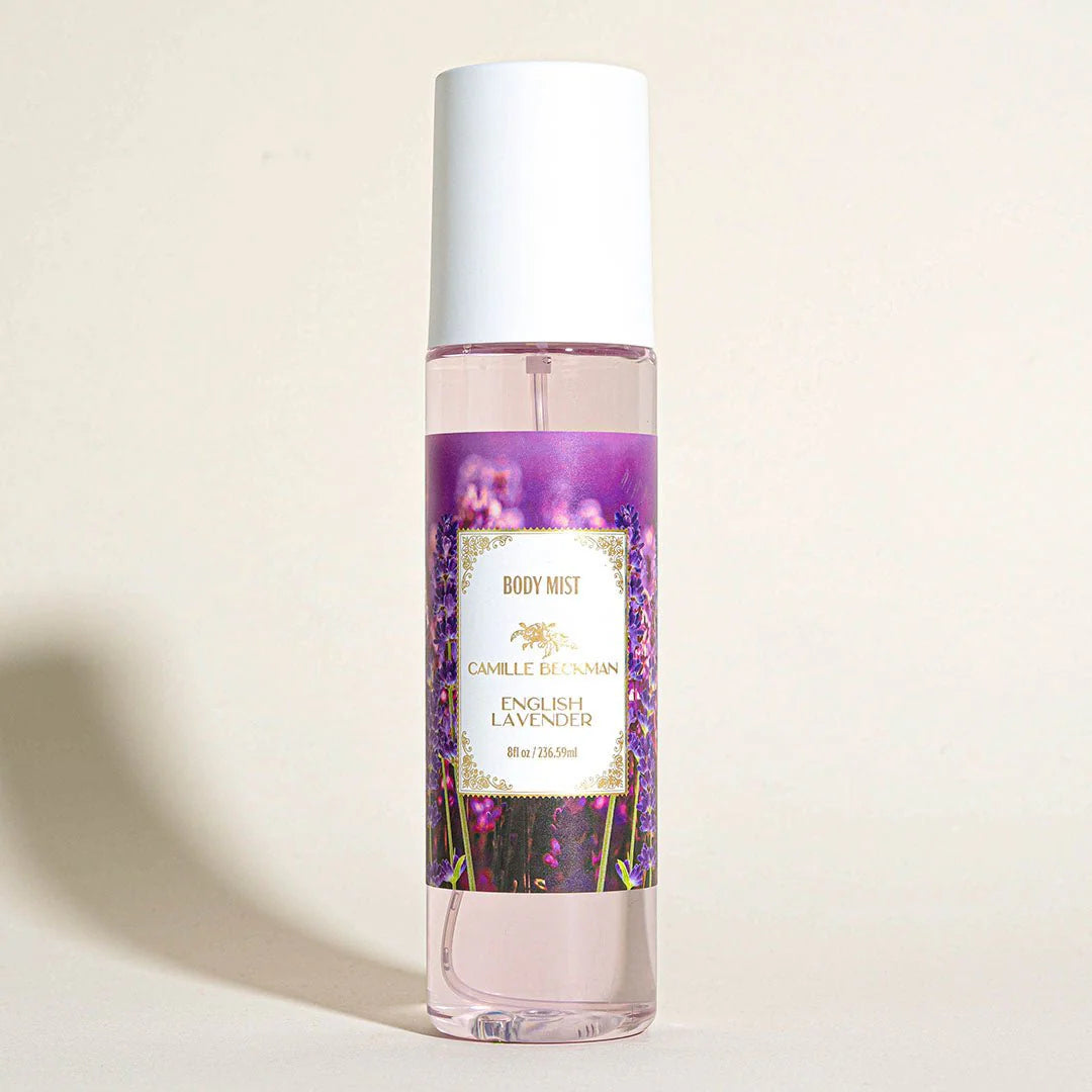 English Lavender Fragrant Body Mist 8oz - Camille Beckman