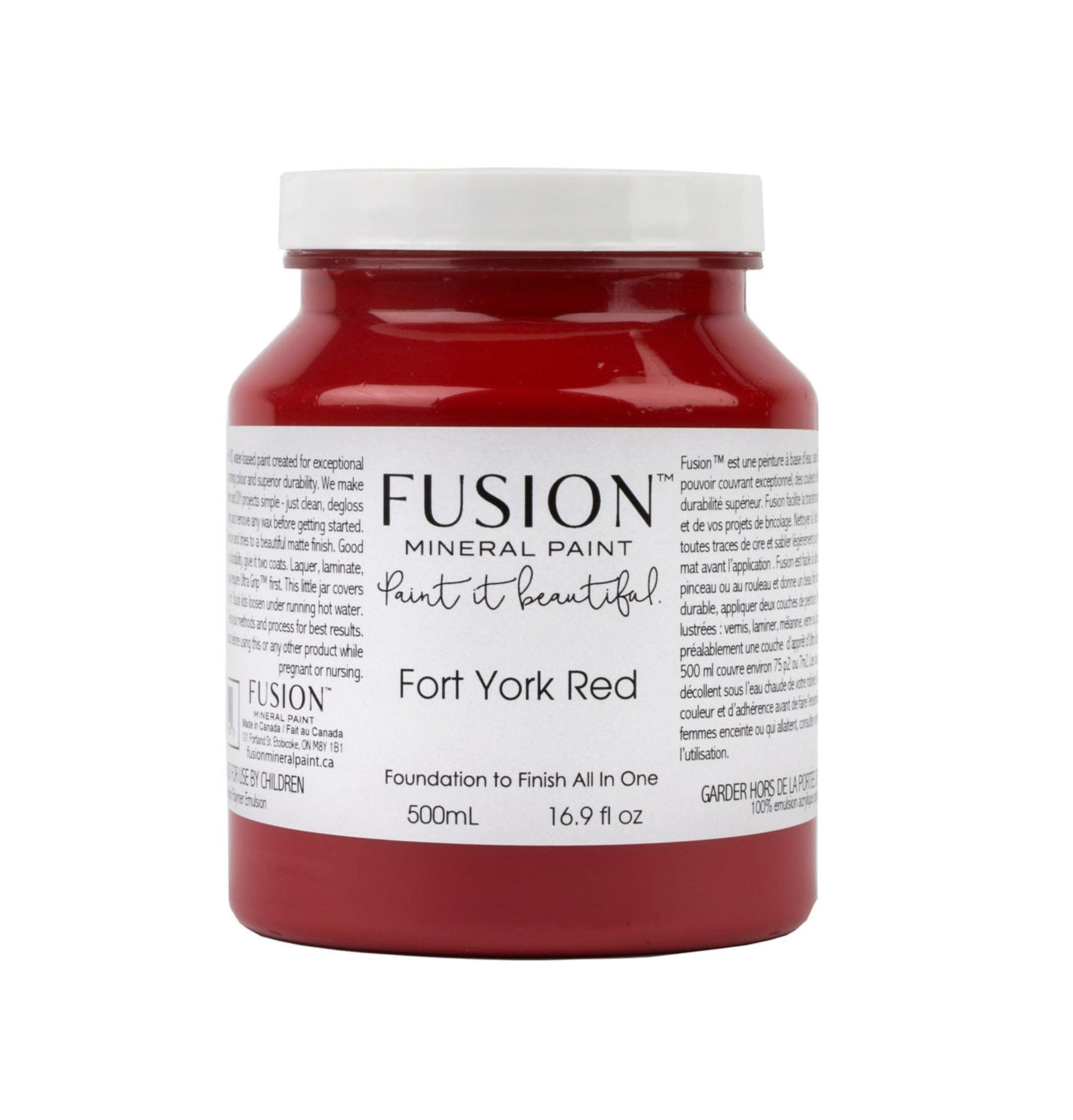 FORT YORK RED - FUSION Mineral Paint - Extended Collection