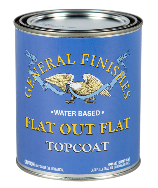 General Finishes Flat Out Flat Water-Based Top Coat