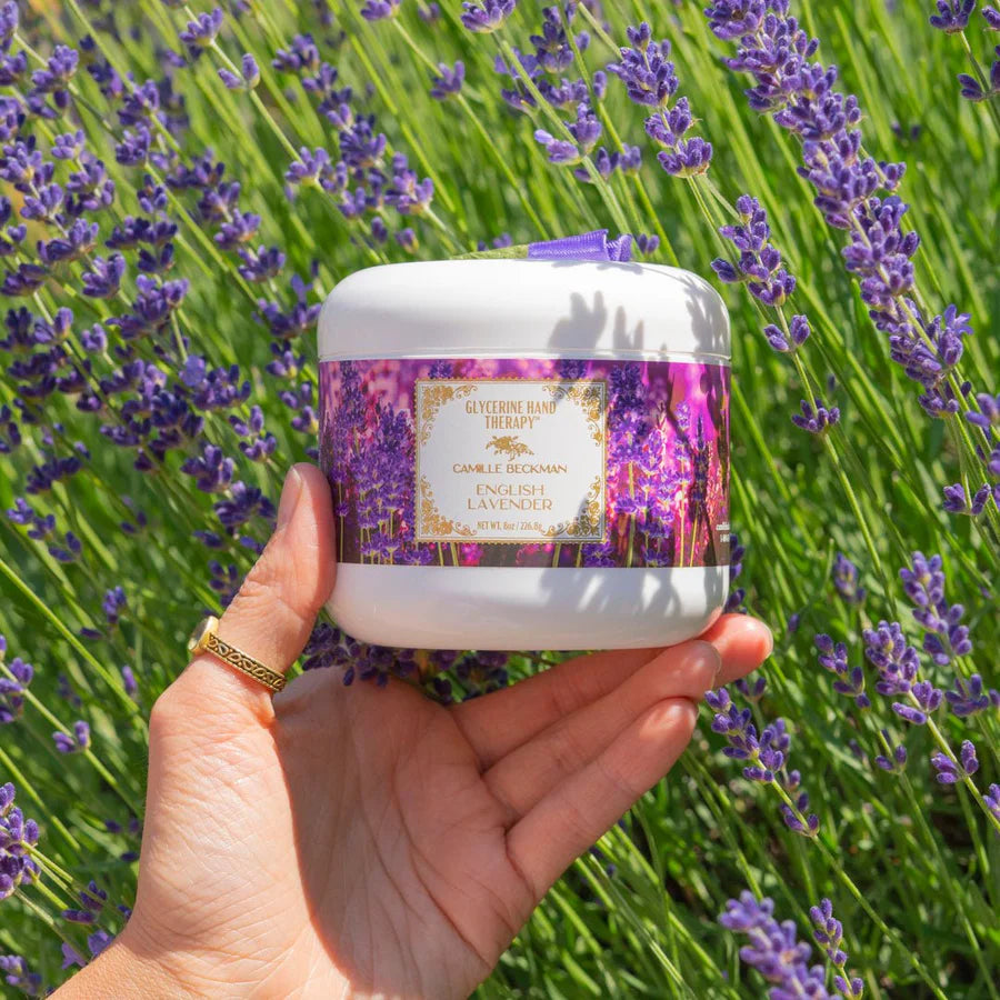 English Lavender Hand Therapy 4oz Jar - Camille Beckman