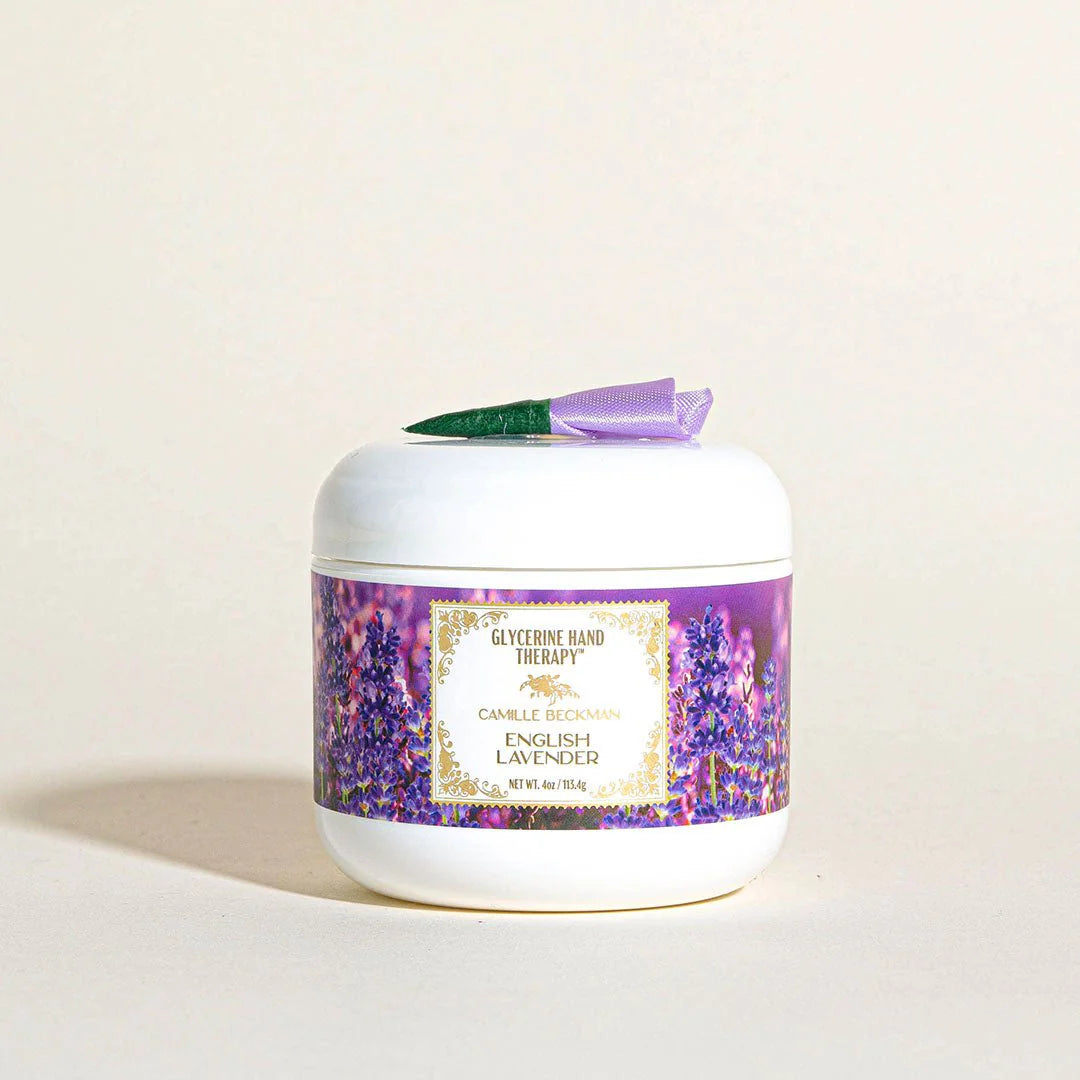 English Lavender Hand Therapy 4oz Jar - Camille Beckman
