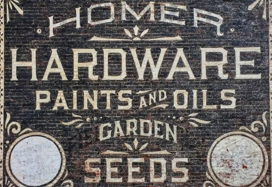 Hardware 20"x30" ~ Roycycled Treasures