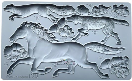 Horse & Hound - IOD Decor Mould 2022