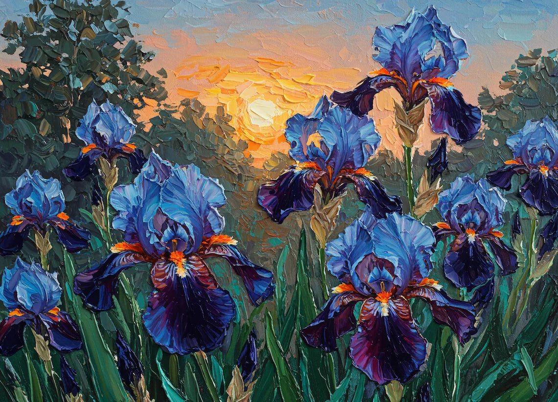 Iris 23x33 ( A1 ) - MINT by Michelle