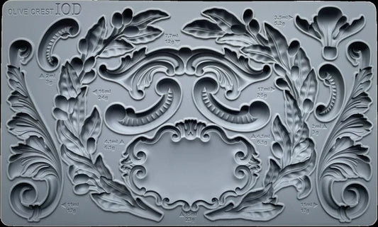 Olive Crest - IOD Decor Mould