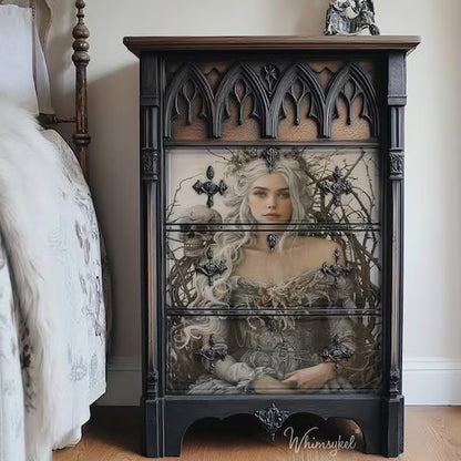 Natures Maiden - Lg 21" x 29" Decoupage Paper by Whimsykel Designs