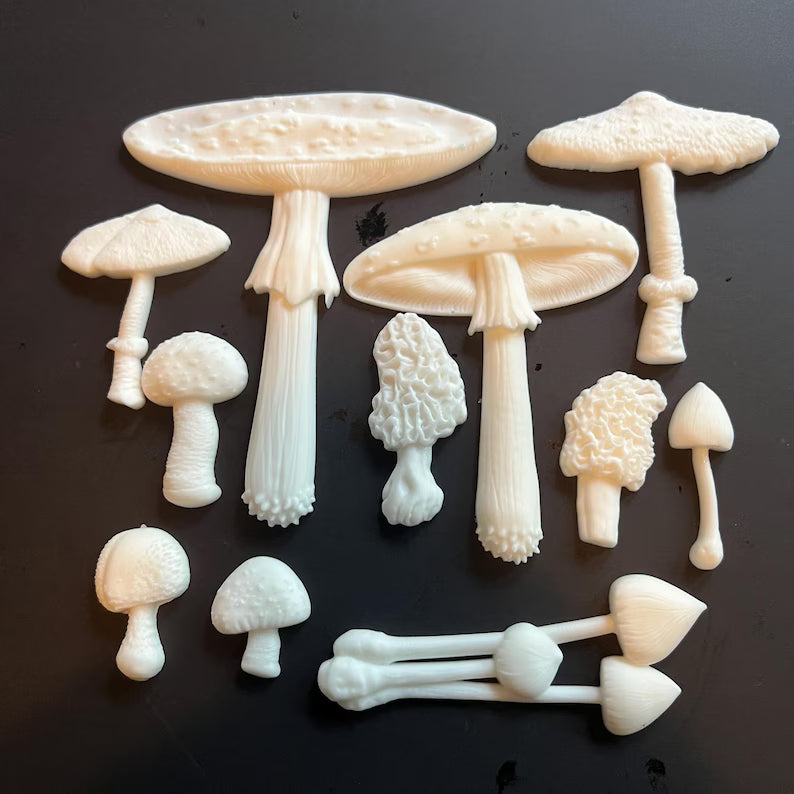 Toadstool 2023 - Casted Resin Applique Set