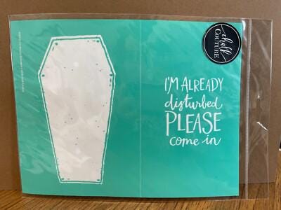 I'm Already Disturbed - Chalk Couture Stencil
