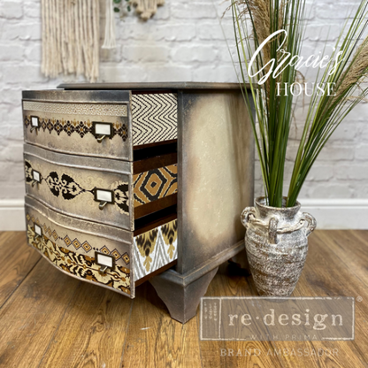 Exotic Borders 24inx35in (2-Sheets) - Redesign Decor Transfer®