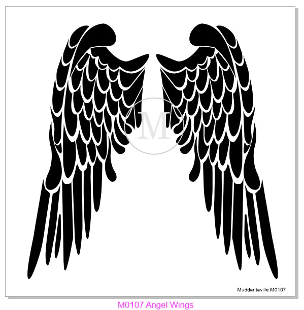 Angel Wings 12x12 M0107S