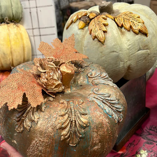 TBD Embellished Pumpkin
