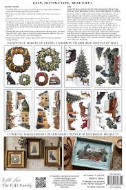A Cotswold Christmas - 8 Sheet, 8x12 Pad IOD Decor Transfer™ 2026 Limited