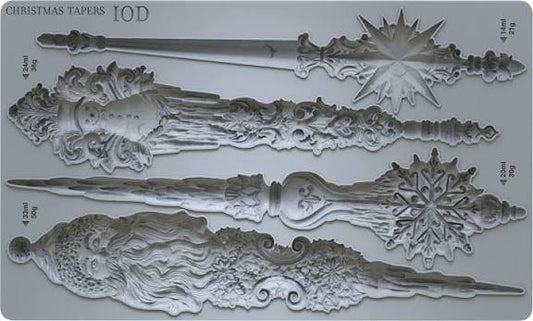 Christmas Tapers - IOD Decor Mould Limited