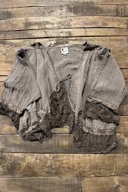 Alluring Romance Jacket, Charcoal O/S - Jaded Gypsy
