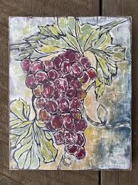 Grapes - IOD Decor Stamp 2021