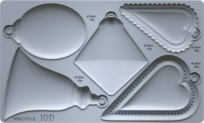 Bibelots 2 (𝗨𝘀𝗲𝗱 - 𝗟𝗶𝗸𝗲 𝗡𝗲𝘄) - IOD Decor Mould