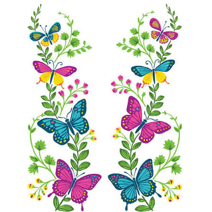 Vida Flora - 8 Sheet, 12x16 Pad IOD Paint Inlay™ 2023