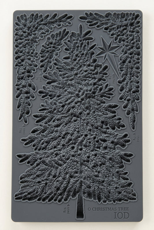O Christmas Tree (𝗨𝘀𝗲𝗱 - 𝗟𝗶𝗸𝗲 𝗡𝗲𝘄) - IOD Decor Mould