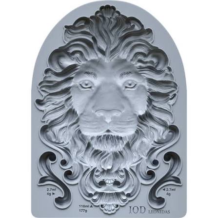 Leonidas  (𝗨𝘀𝗲𝗱 - 𝗟𝗶𝗸𝗲 𝗡𝗲𝘄) - IOD Decor Mould