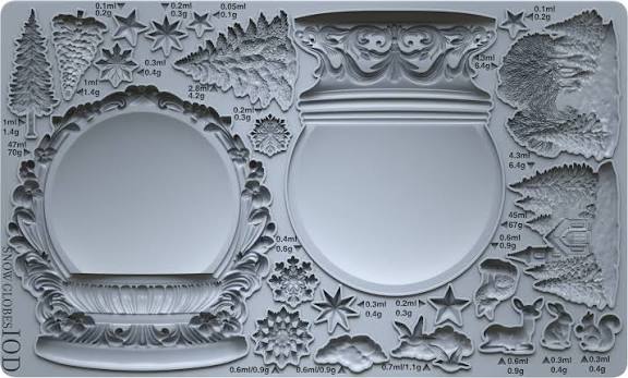Snow Globe - IOD Decor Mould 2025 Limited