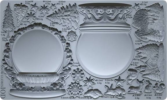 Snow Globe - IOD Decor Mould 2025 Limited