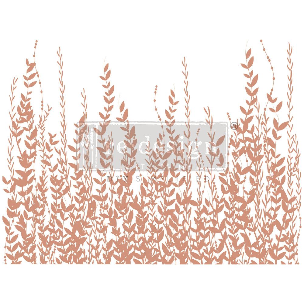 In the Field Rose Gold Foil 18inx24in (2-Sheets) - Redesign Decor Transfer® by Kacha