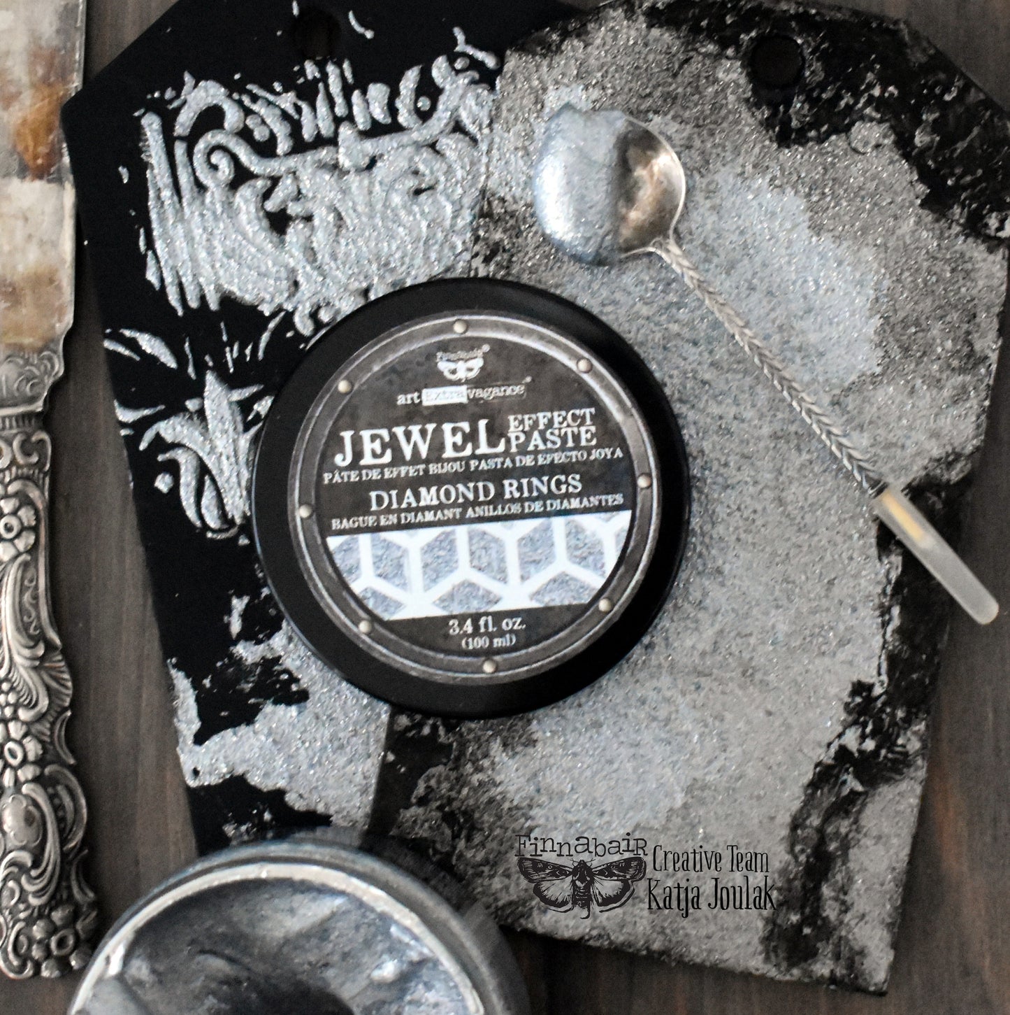 Jewel Texture Paste - Diamond Rings - Art Extravagance