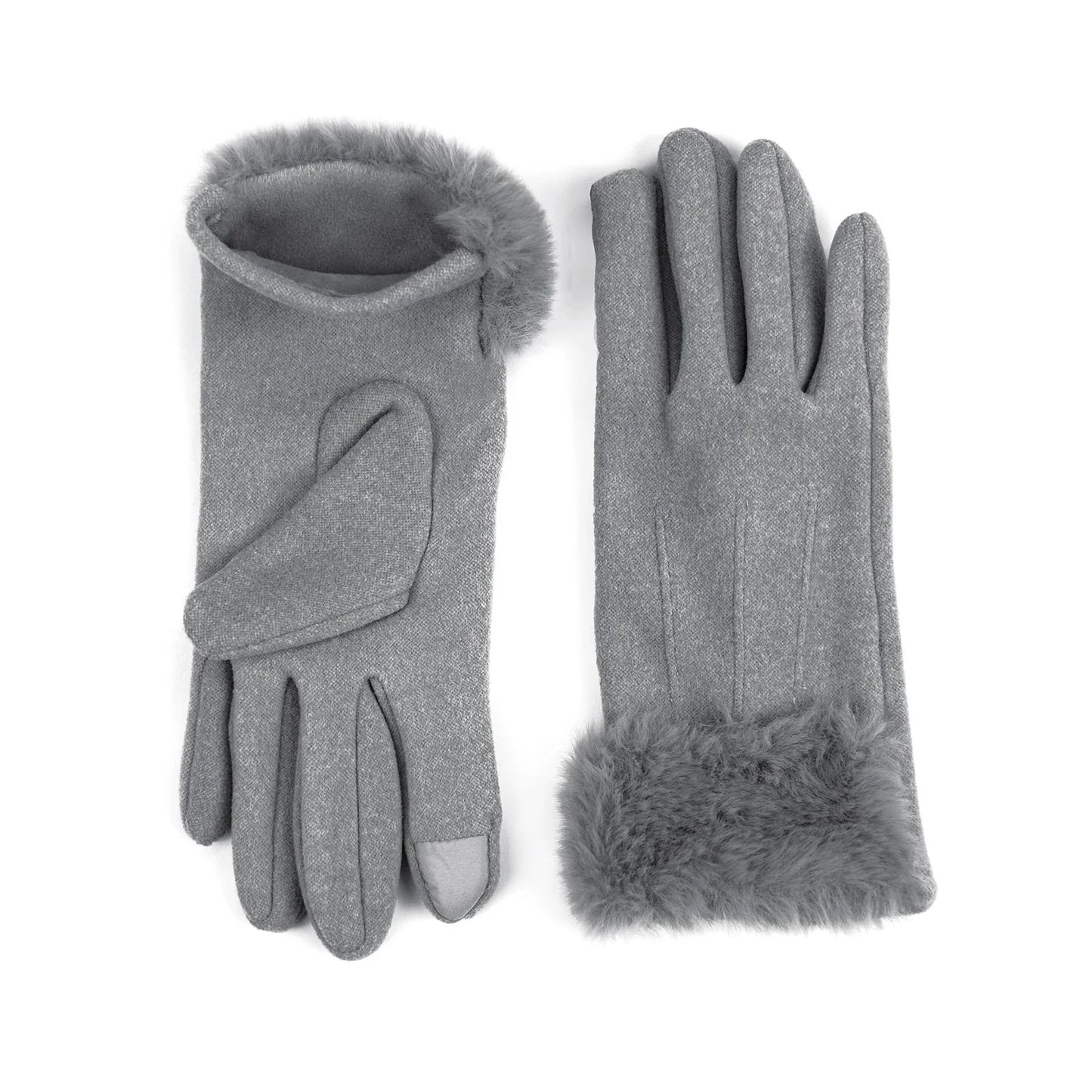 Ladies Stretch Winter Knit Gloves