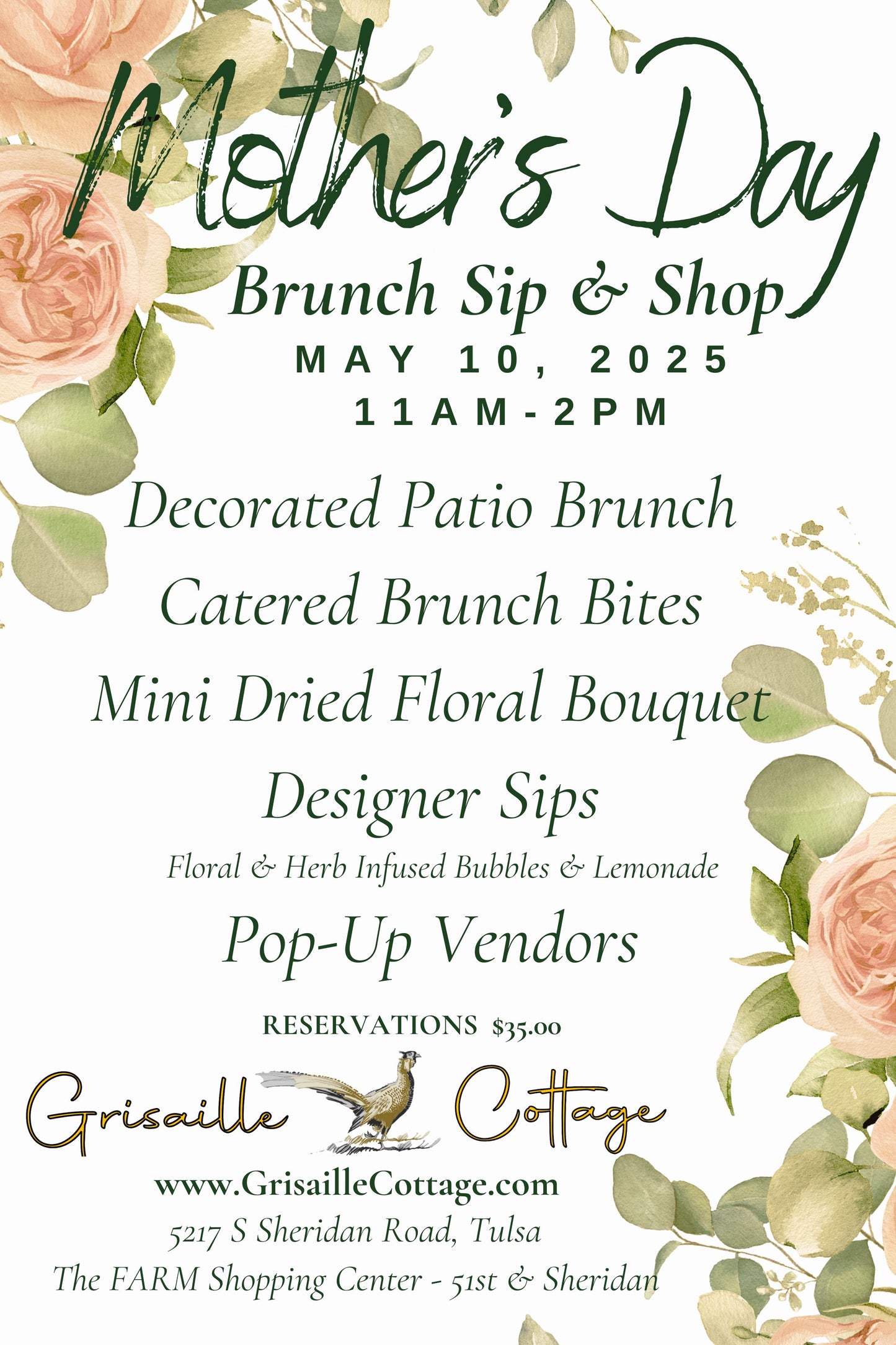 Mother's Day Brunch Sip & Shop