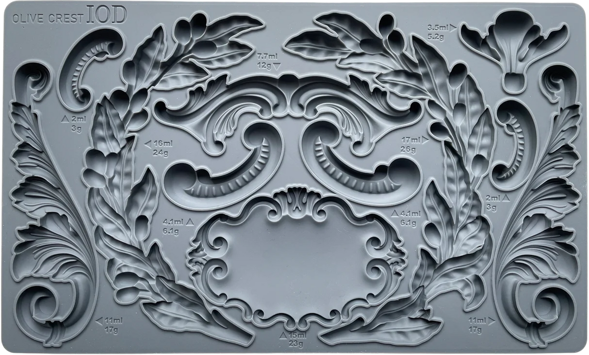 Olive Crest - Retired IOD Decor Mould