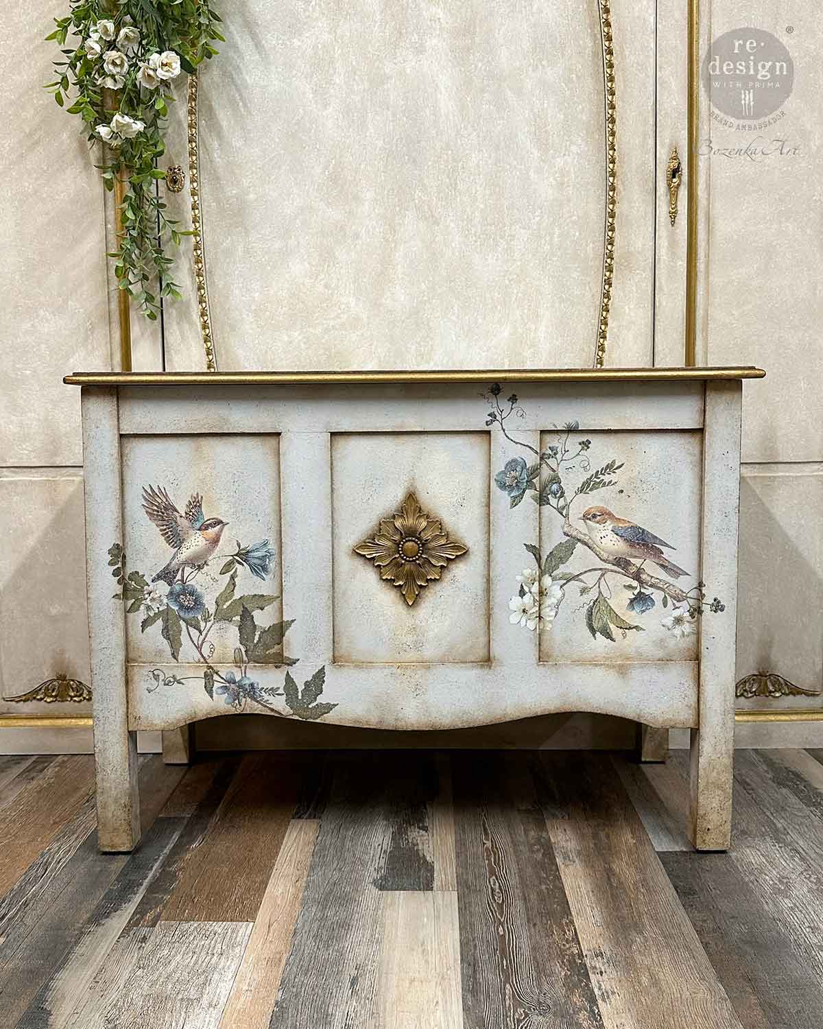 Aviary Elegance 24"x35" (4-Sheets) - Decor Transfers®