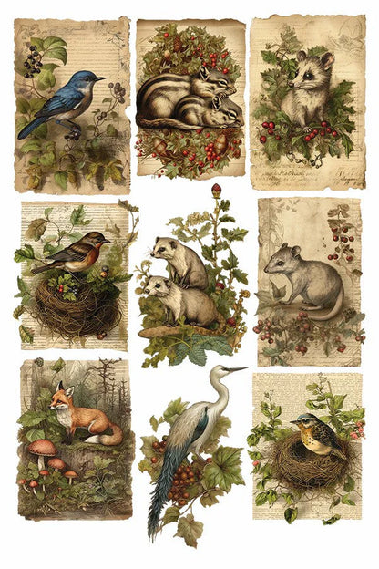 Holly Glen - 8 Sheet, 8x12 Pad IOD Decor Transfer™ 2023