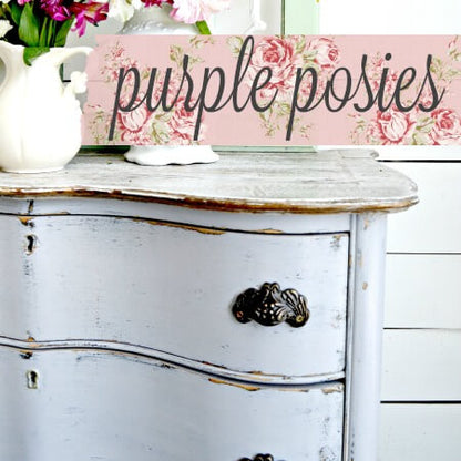 purple posies – sweet pickins milk paint