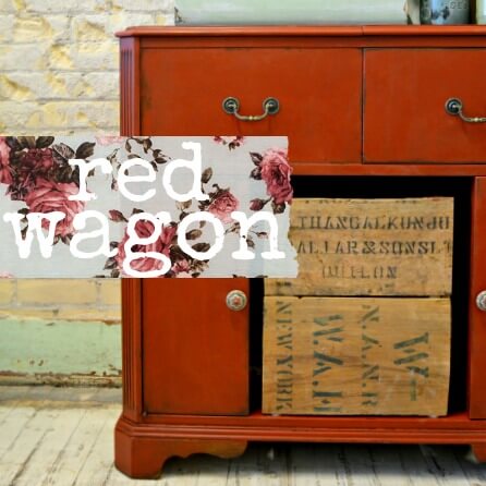 red wagon – sweet pickins milk paint
