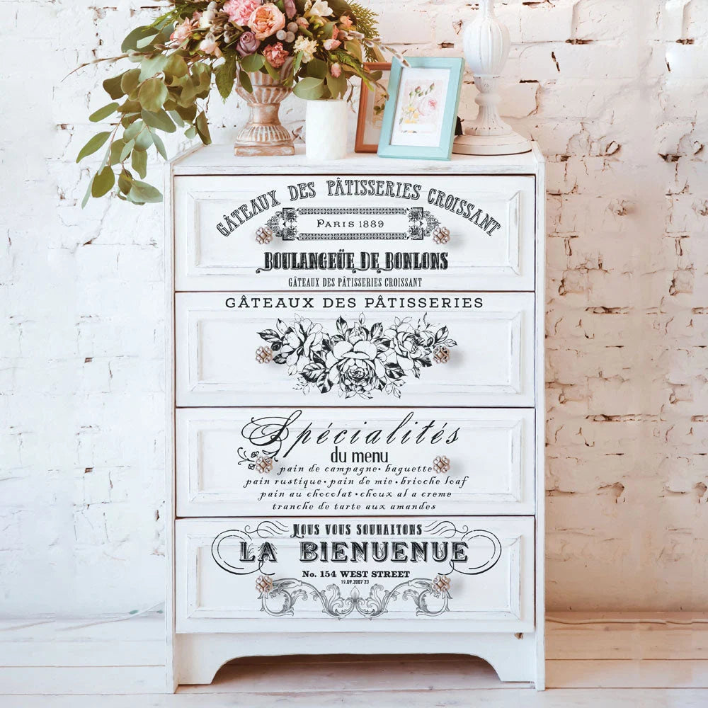French Specialties 24inx35in (3-Sheets) - Redesign Decor Transfer®
