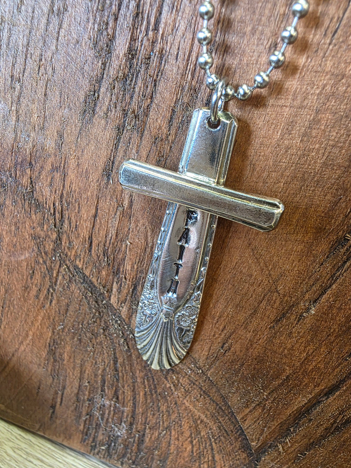 Cross Silverware Necklace GSN06