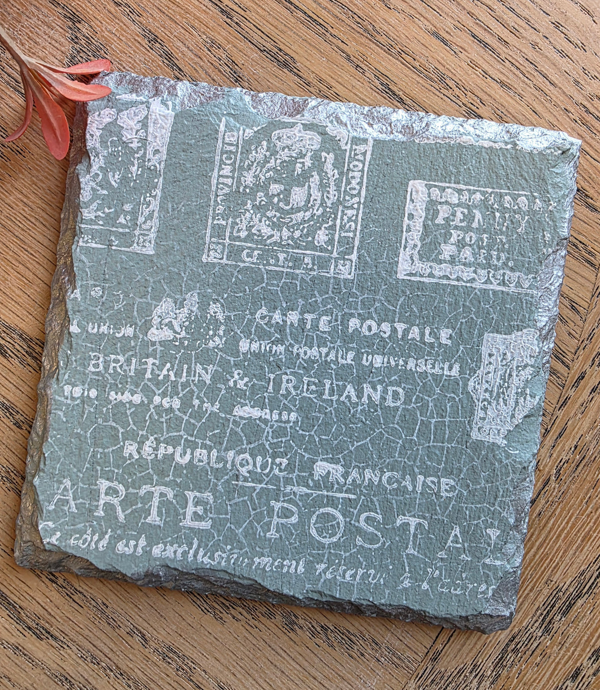 TBD Slate Coaster Set