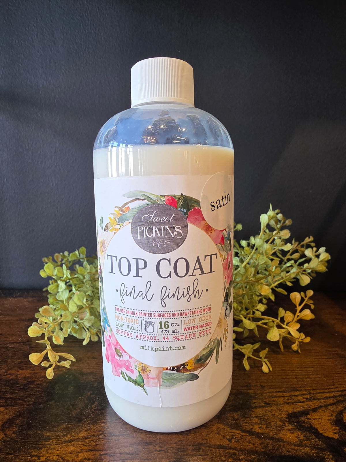 top coat | final finish | satin