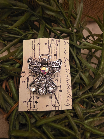 Angel Heart Brooch