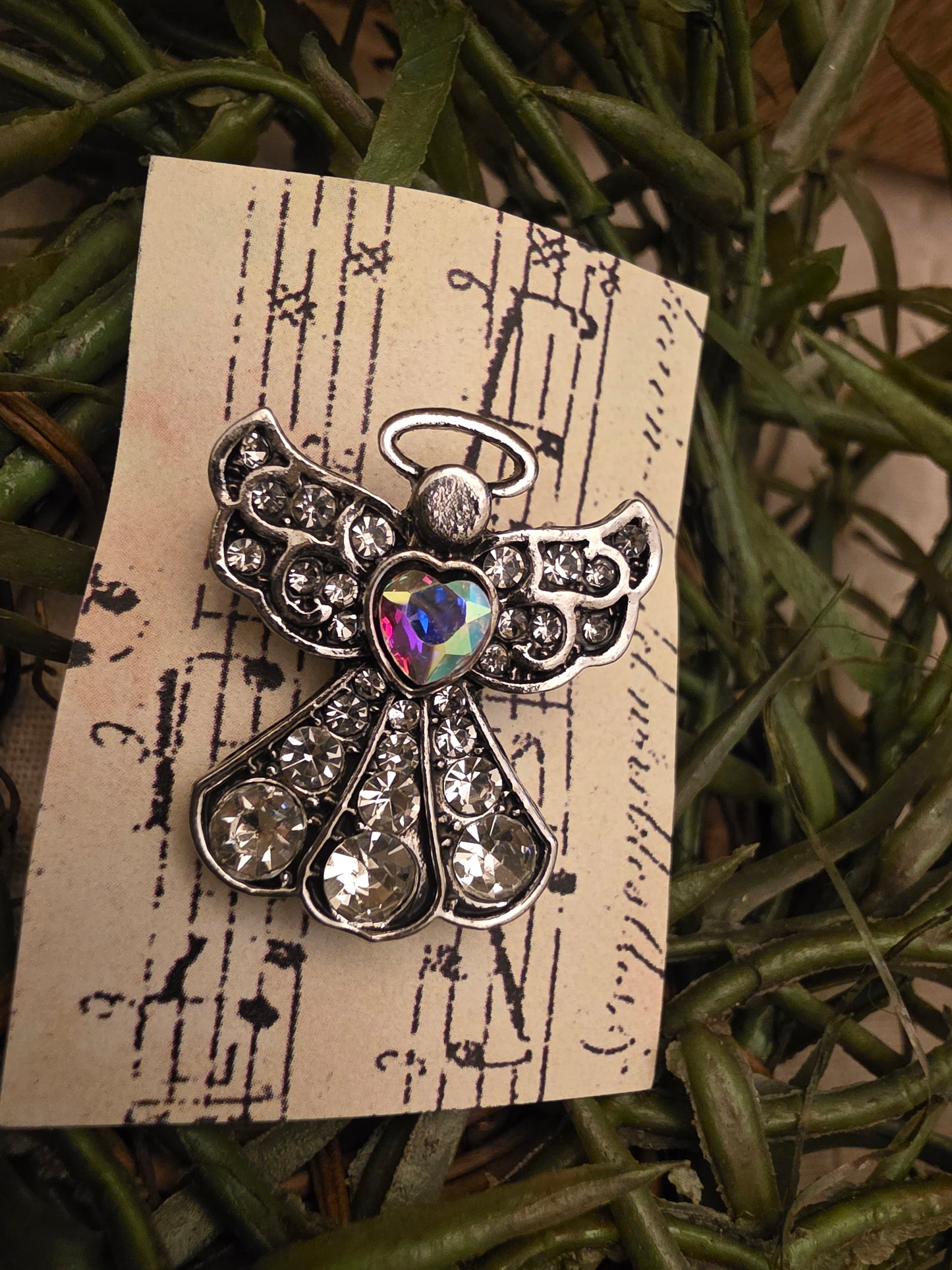 Angel Heart Brooch