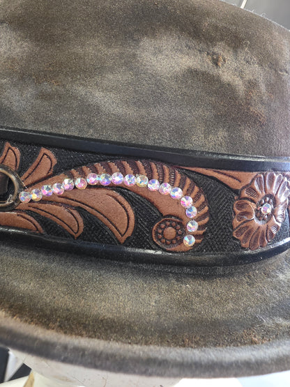 Distressed Biltmore Felt Hat OS - A Rare Bird