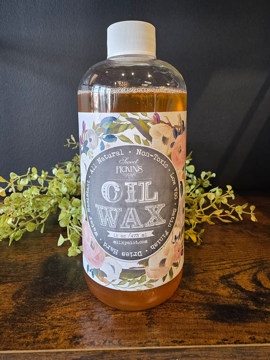 oil wax | clear