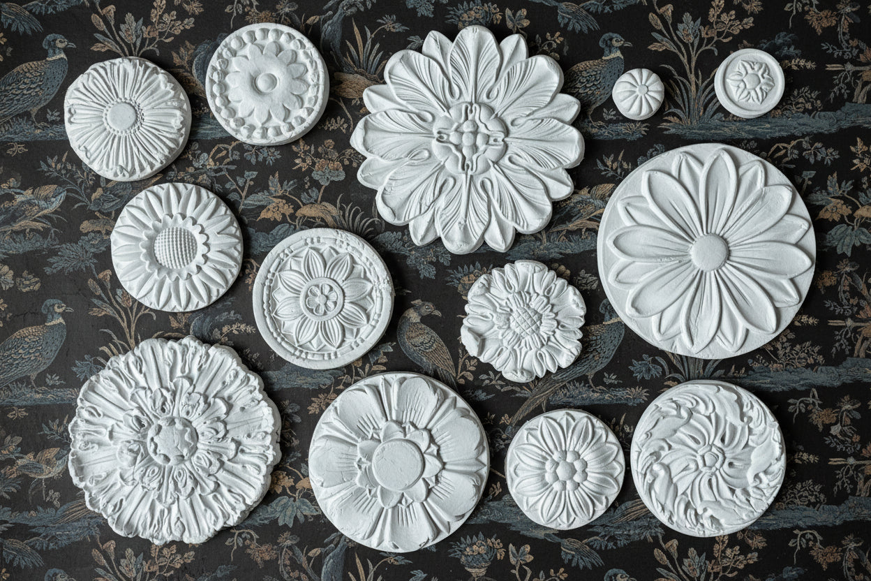 Rosettes 2022 - Casted Resin Applique Set