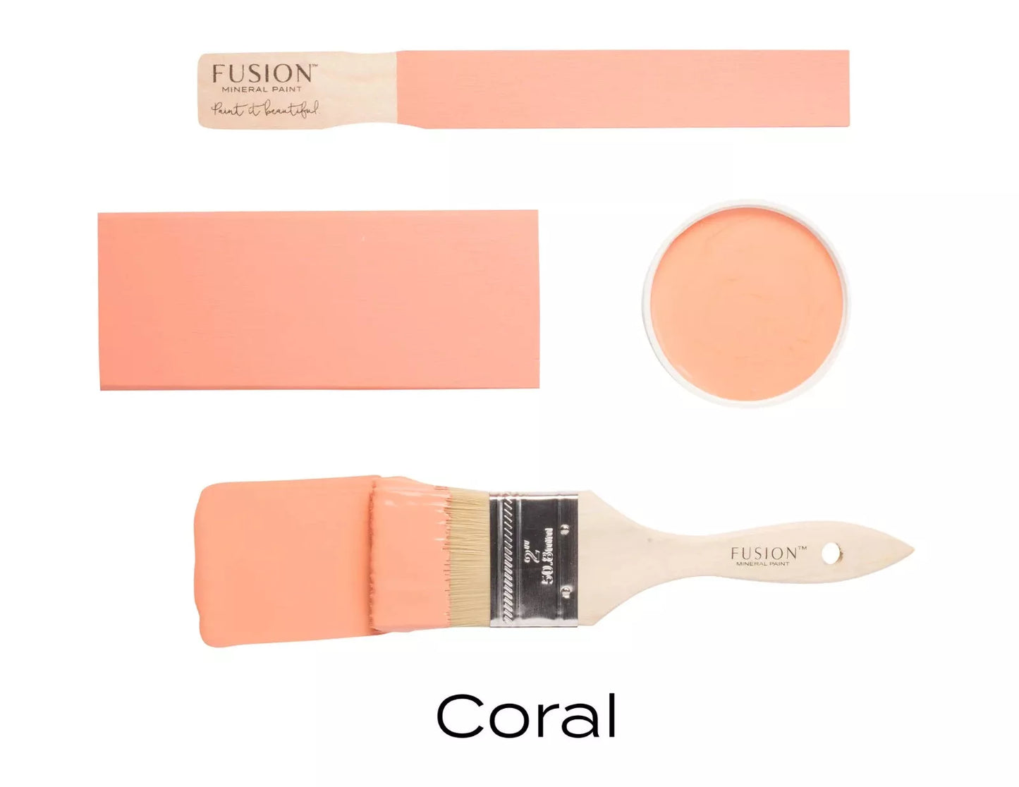 Fusion Mineral Paint 16.9oz - Coral