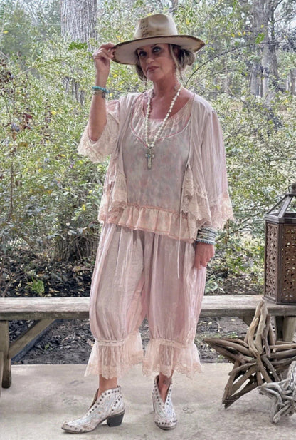 Alluring Romance Jacket, Blush O/S - Jaded Gypsy
